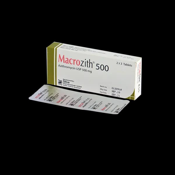 Tablet Macrozith 500mg (12pcs)